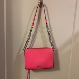 Rebecca minkoff cross body HOT PINK